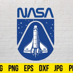 NASA Svg, Nasa Logo Svg, NASA Circle Logo 3 Color Layered SVG Cricut File Svg, Nasa Cut File, Nasa Vector Silhouette, clipart Science