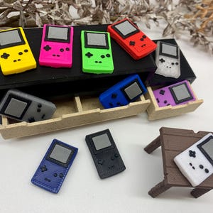 Wichtel, 1:12 Gameboy, Puppenhaus, Miniatur Spielkonsole, Fanart 3DKidsDesigns
