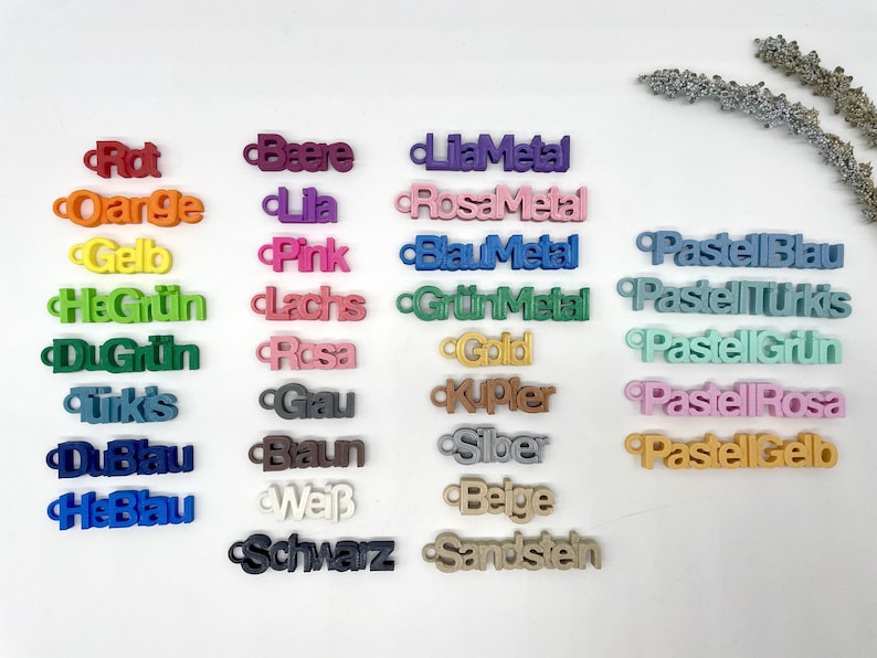 Personalized keychain with name, gift for starting school 2026, 3DKidsDesigns image 2