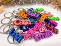 Personalized keychain with name, gift for school enrollment, 3DKidsDesigns product logo