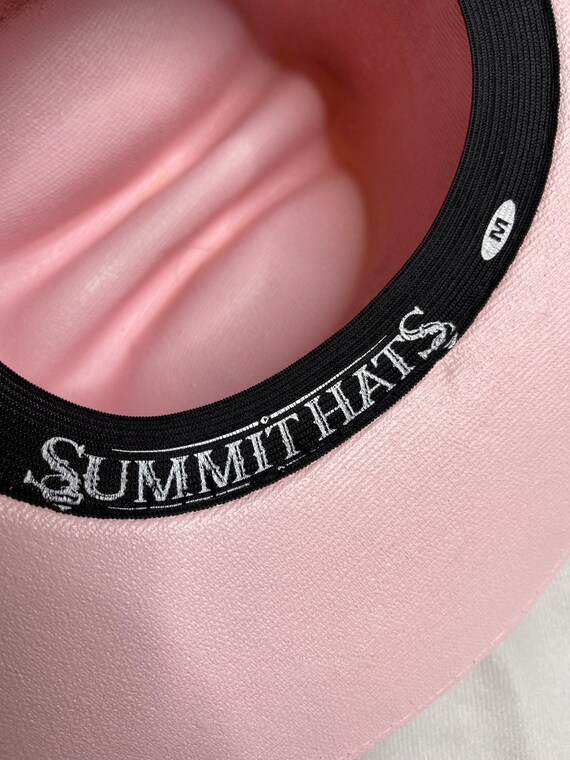 Summit Women's Cowboy Hat Size Medium Pink with G… - image 3