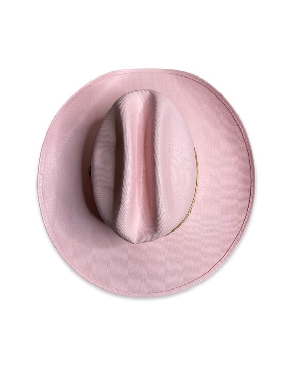 Summit Women's Cowboy Hat Size Medium Pink with G… - image 7