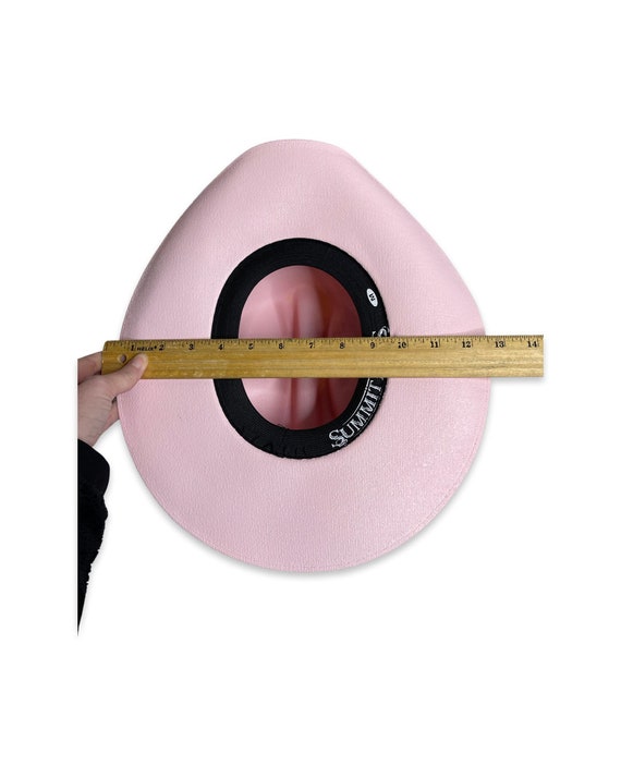 Summit Women's Cowboy Hat Size Medium Pink with G… - image 9
