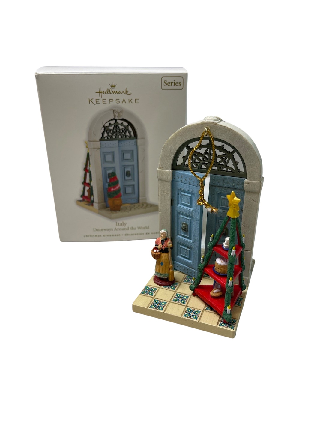 2010 Hallmark Keepsake Ornament Italy Doorways Around the World 4th in