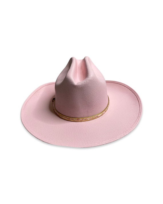 Summit Women's Cowboy Hat Size Medium Pink with G… - image 4
