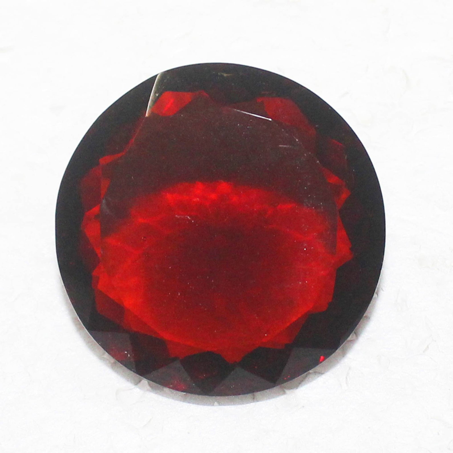 Pierre précieuse de quartz grenat rouge pierre précieuse à - Etsy France