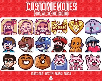 Custom Twitch Emotes and Badges - Personalize your Stream with your own Emotes and Badges!
