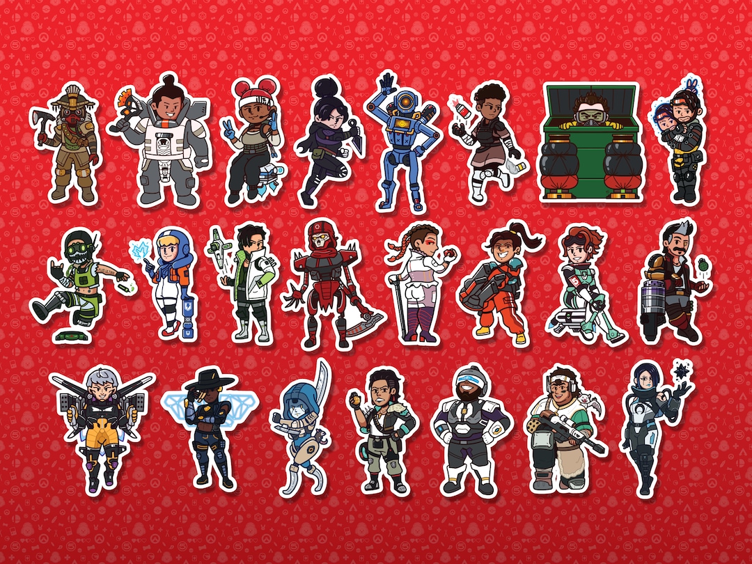 Apex Legends Vinyl Stickers - Etsy