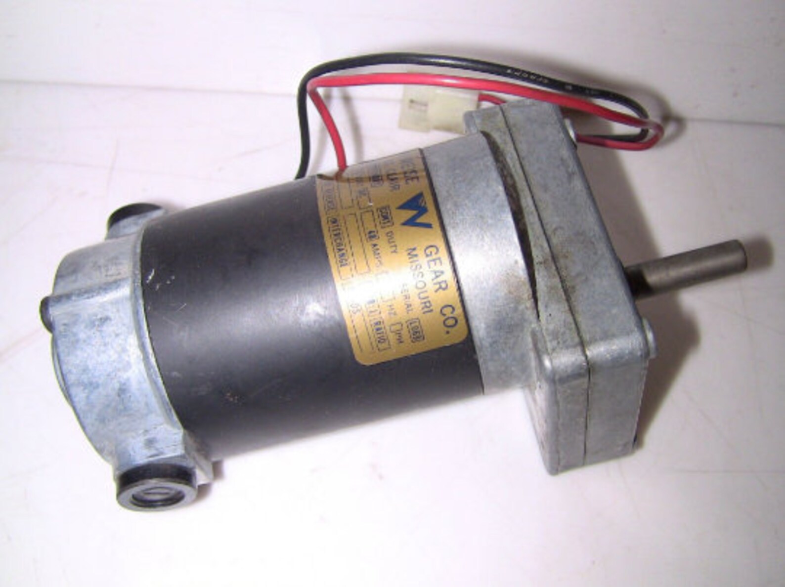 Von Weise Gear Motor V01373AD83 90V DC 1/30 HP. 481 Ratio Etsy