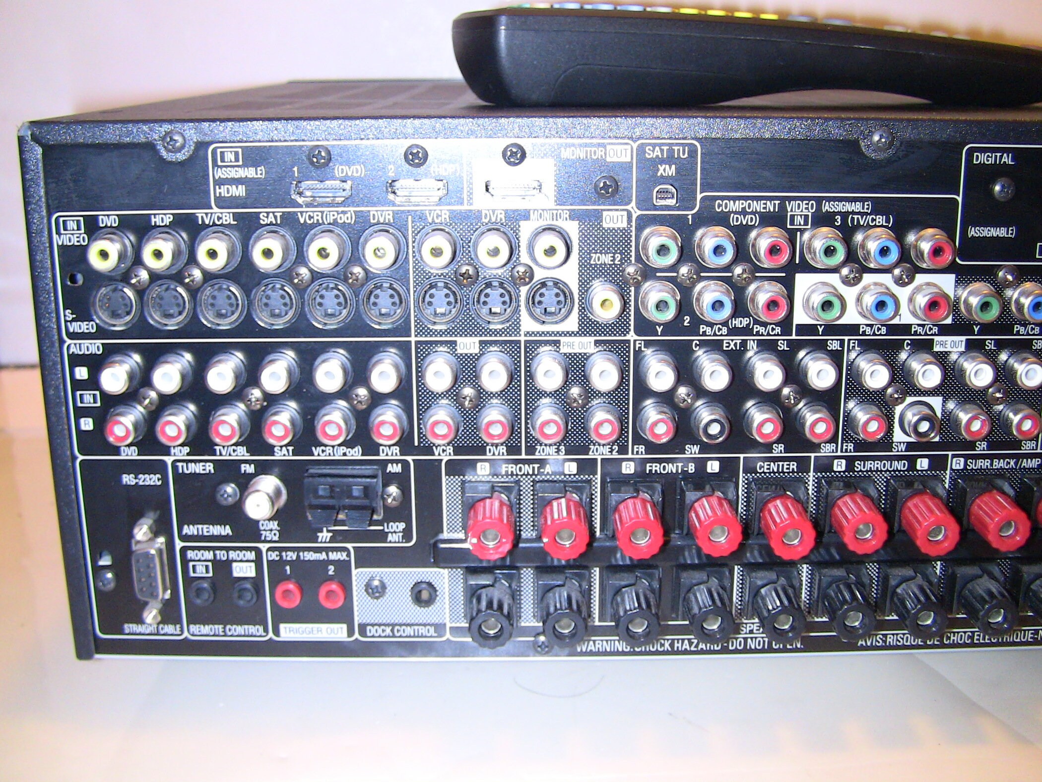 Denon AVR2808CI 7.1 Ch. Surround Sound A/V Receiver 910 Etsy