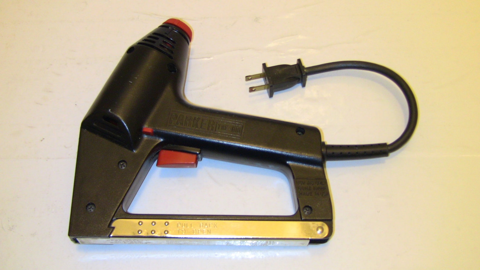 Vintage Parker TRE100 Electric Stapler Gun Electric Tacker Etsy