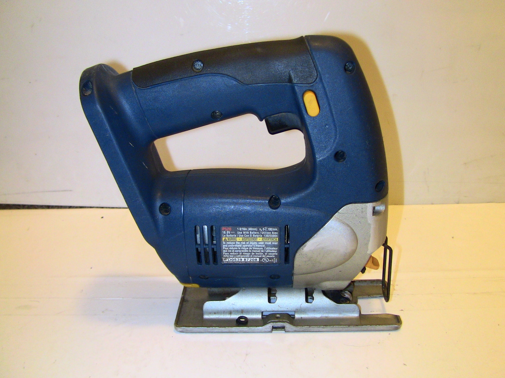 Ryobi P520 ONE 18V Cordless Jig Saw 