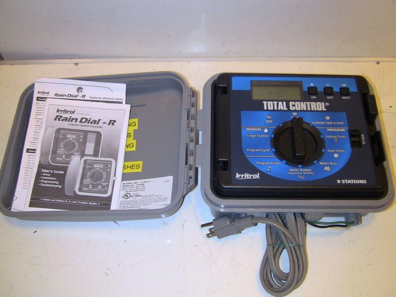 Irritrol Total Control 9 Station Irrigation System Controller Model TC