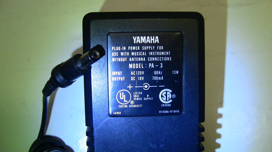 Yamaha PA3 Power Supply AC Adapter Charger 10V DC 700mA for Etsy