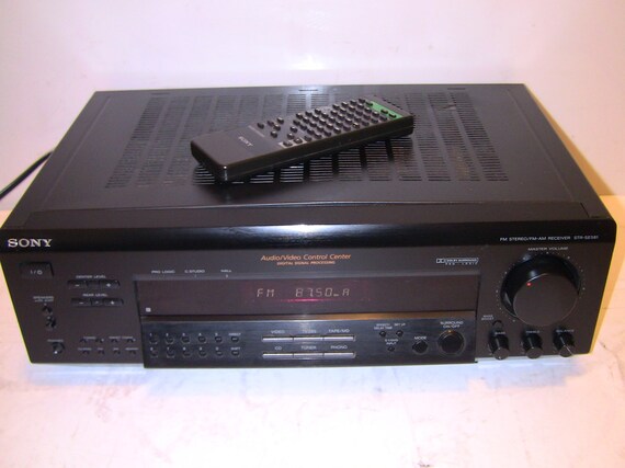 Sony STR-SE581 Am/fm Stereo Surround 