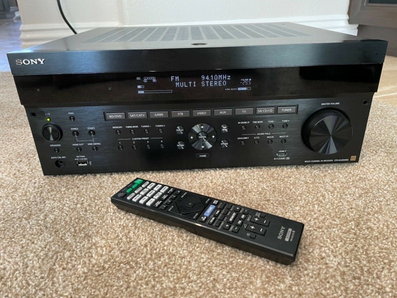 Sony Model STRZA1000ES Multi 7.2 Channel HDMI AV Receiver Etsy