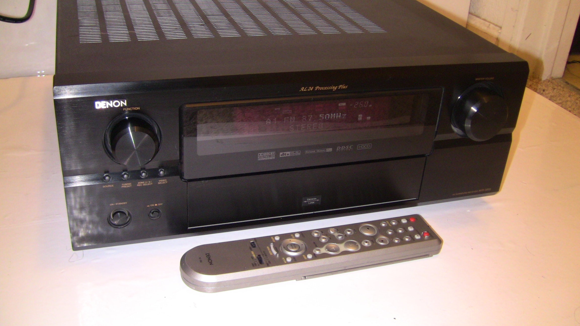 Denon AVR3805 7.1 Ch 160w Home Theater Receiver 3zone AL24 Etsy UK