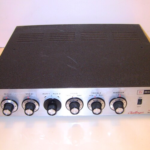 Shops BOGEN C-100 Challenger Solid State AMP Amplifier Vintage Audio USA -Free Ship-