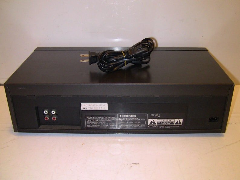Technics RSD160W High Speed Dubbing Stereo Dual Cassette Deck Etsy