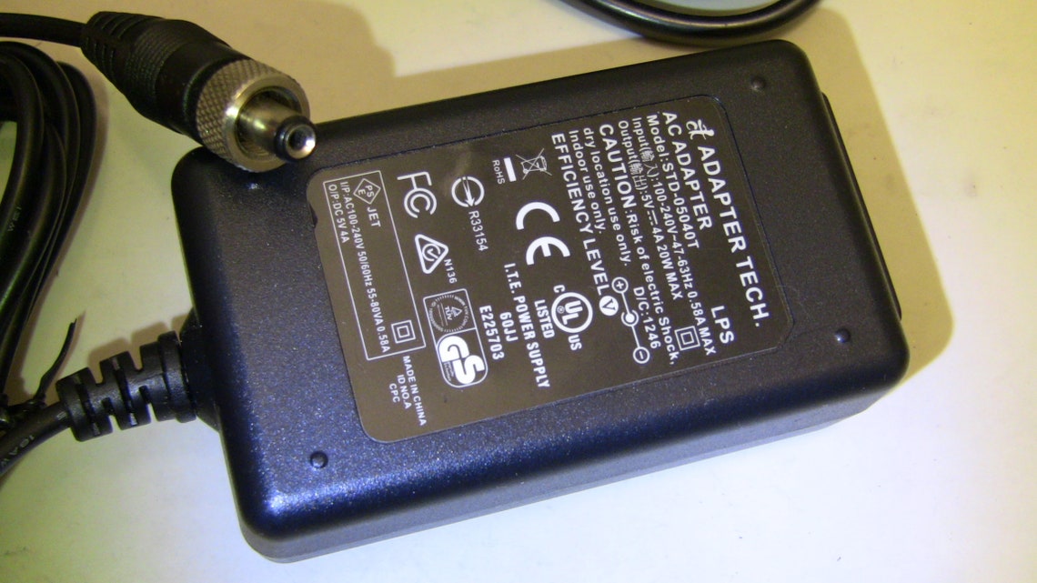 Genuine Cipherlab AC Adapter Tech STD05040T Power Supply Etsy UK