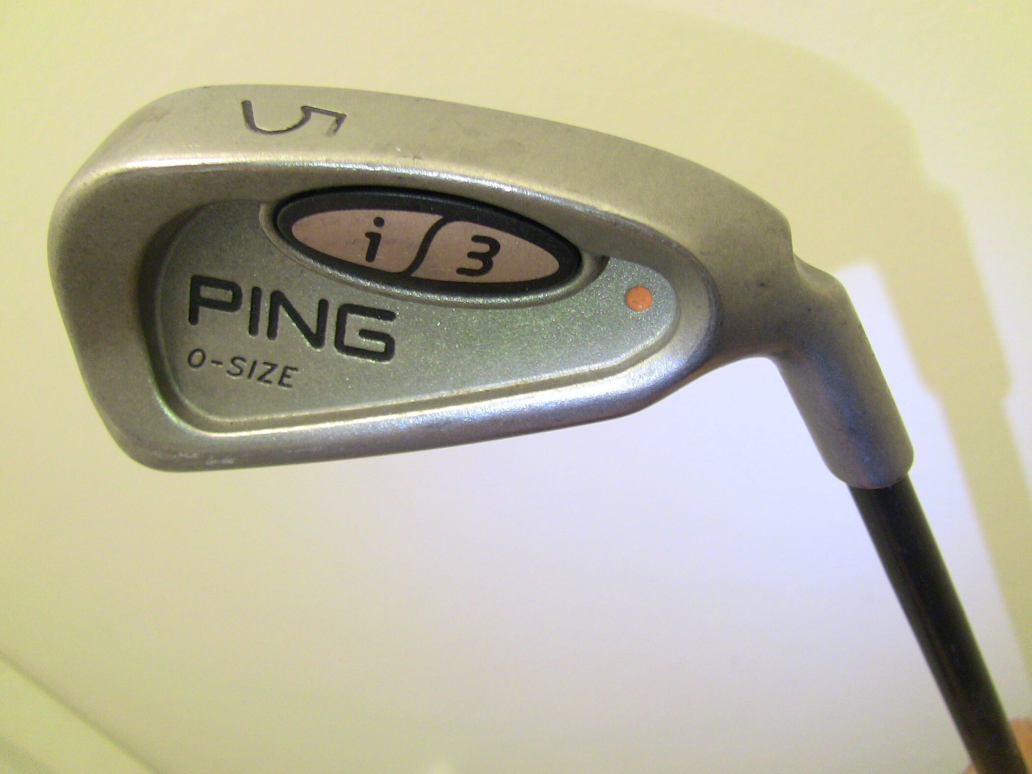 PING i3 OSize 5 Iron Red Dot PING i3 Reg. 350 Series Flex Etsy