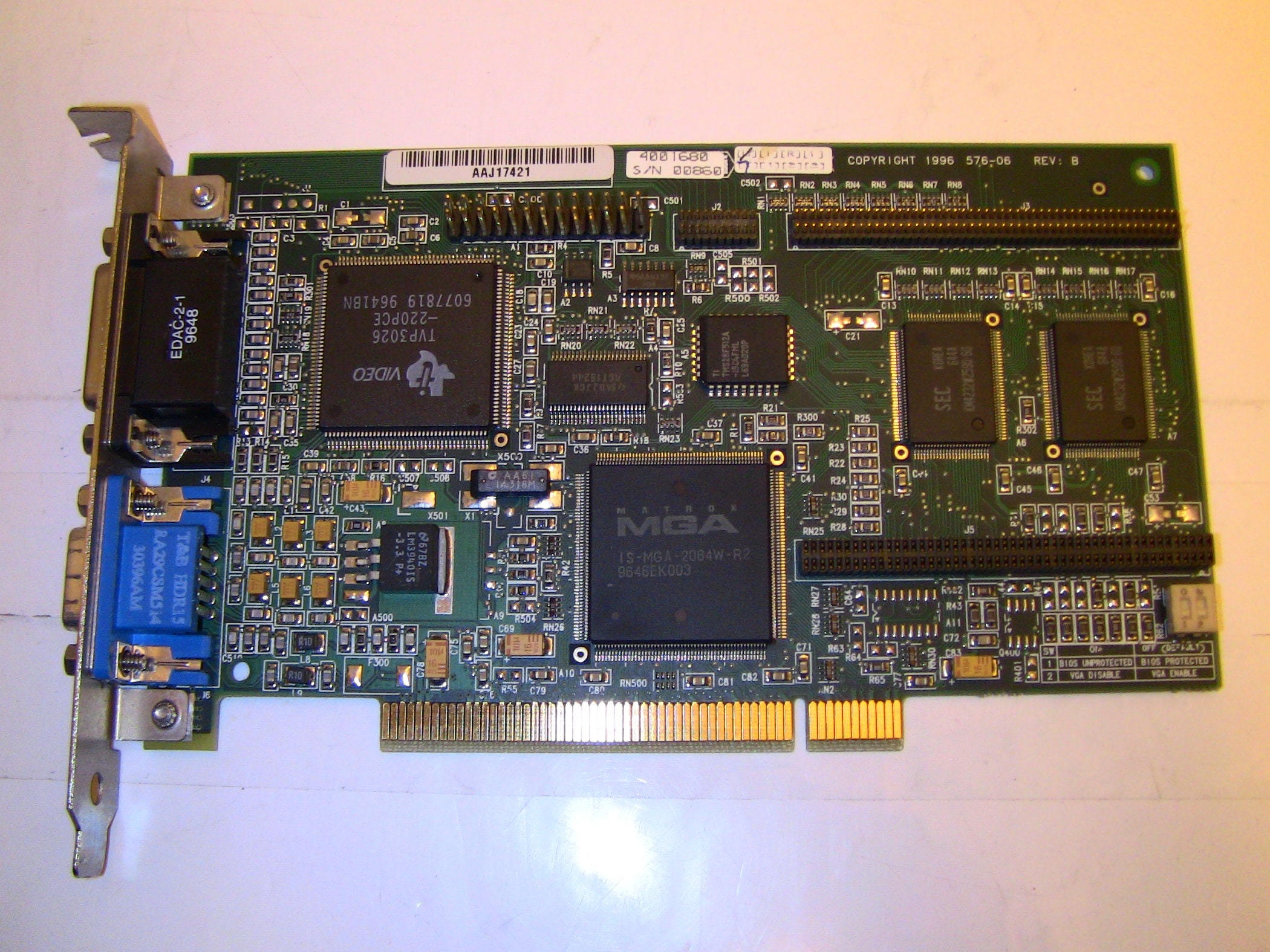Matrox Millennium Mgamil/2n 2MB Pci Video Graphics Card Etsy UK