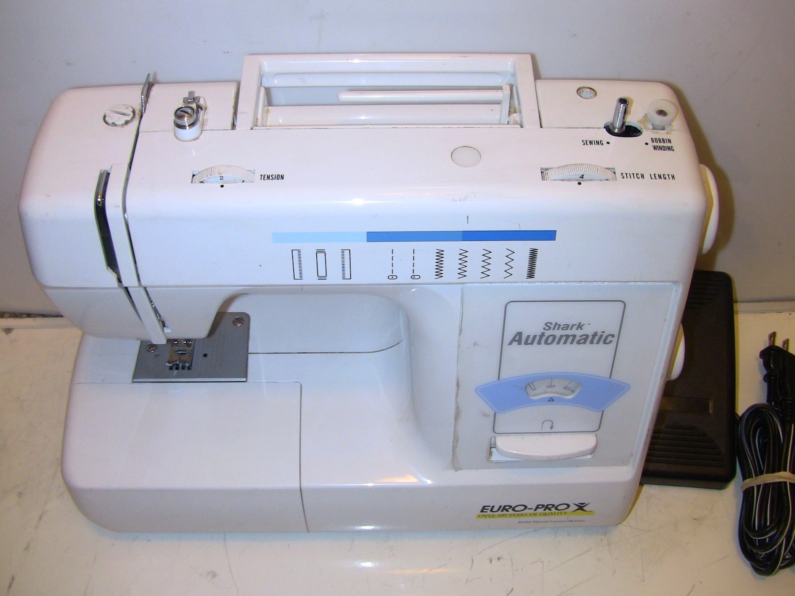 Shark Euro Pro X Sewing Machine Manual