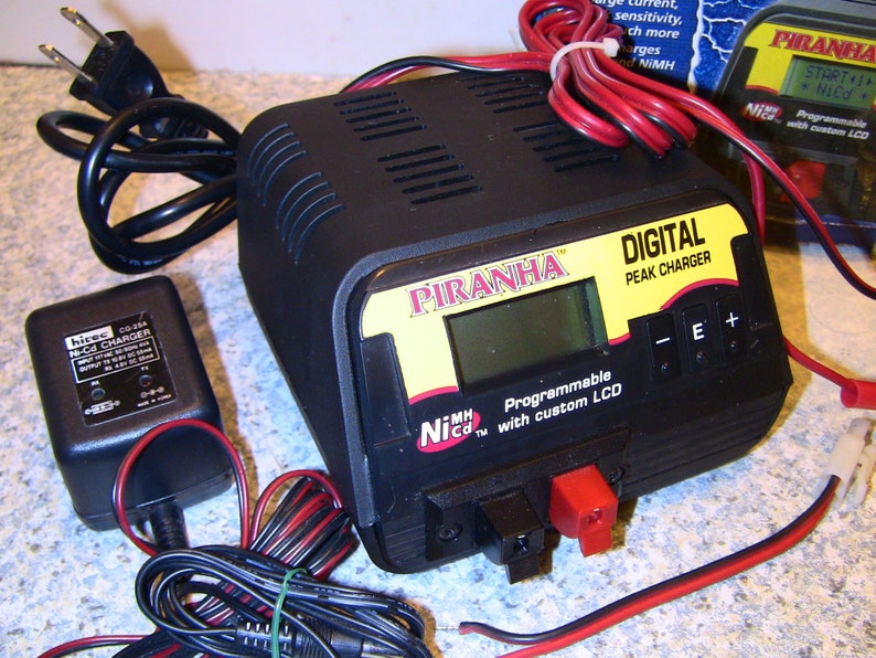 Duratrax Piranha Digital Peak Battery Charger Nicd / Nimh Etsy Australia