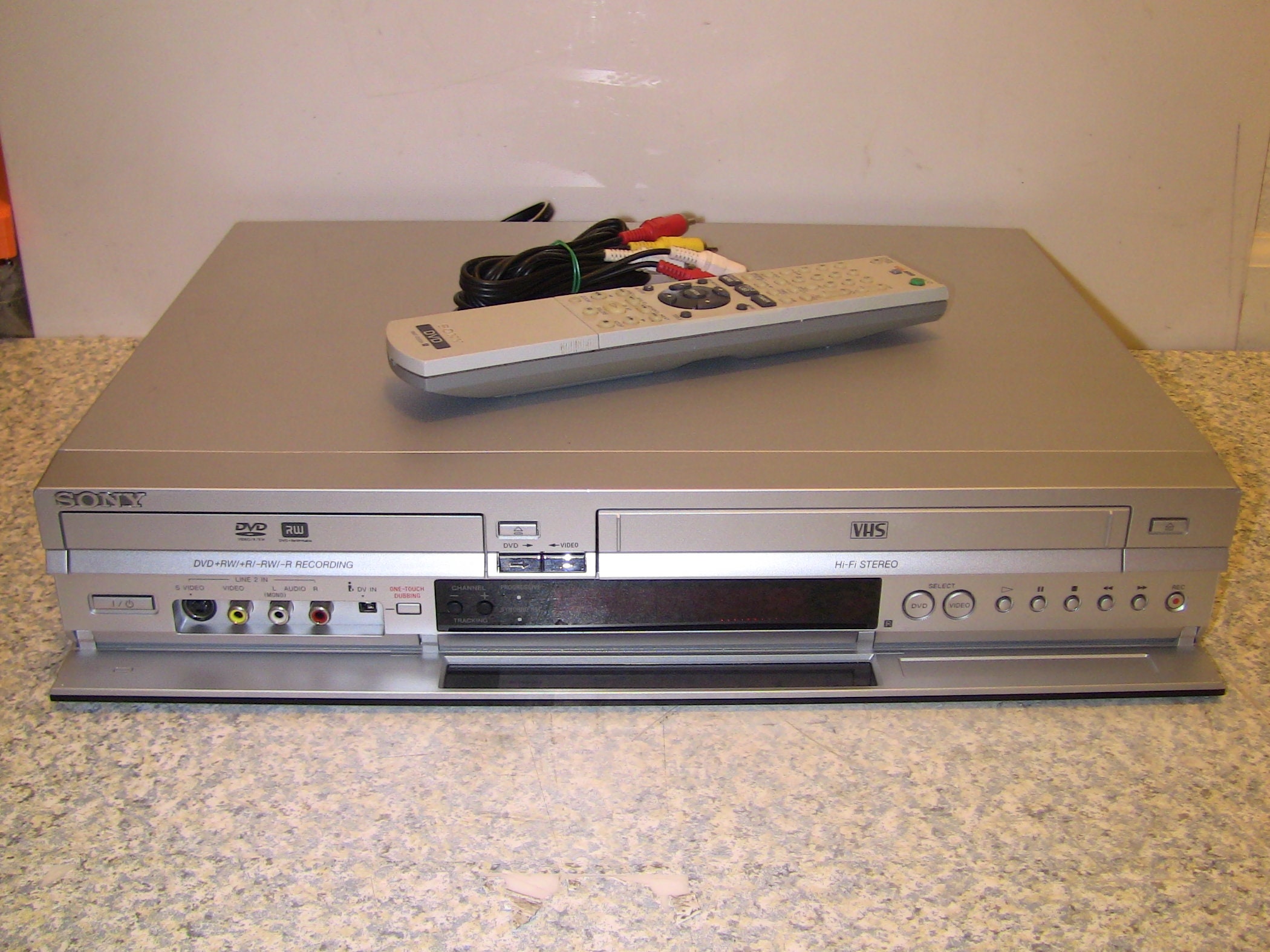Sony RDRVX515 DVD Recorder Vhs Vcr Combo Player met Remote Etsy België
