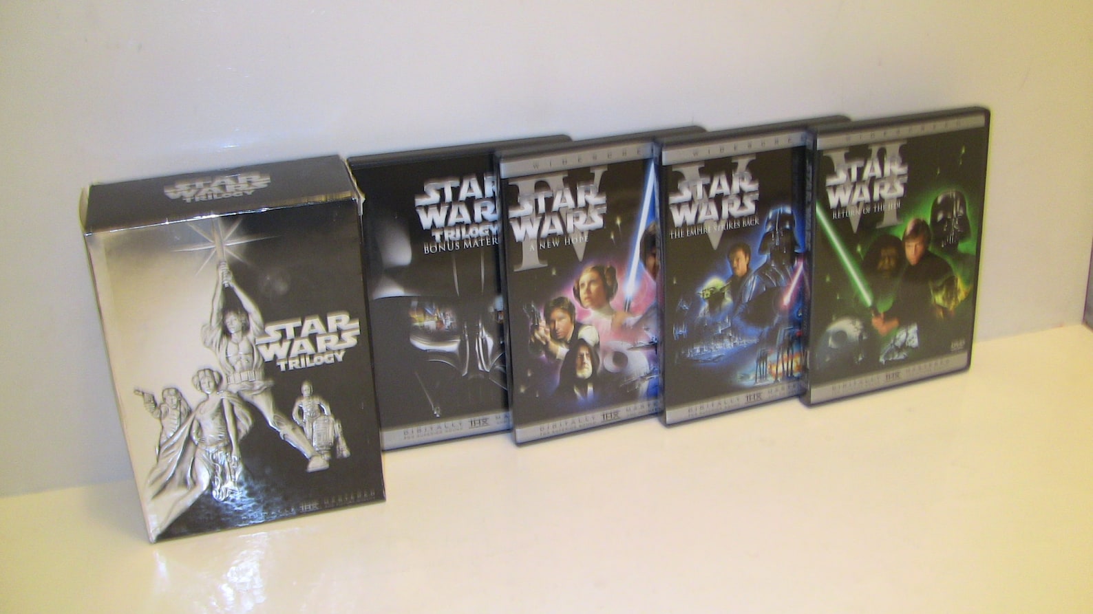 Star Wars Trilogy DVD 2004 4disc Box Set THX Widescreen Etsy