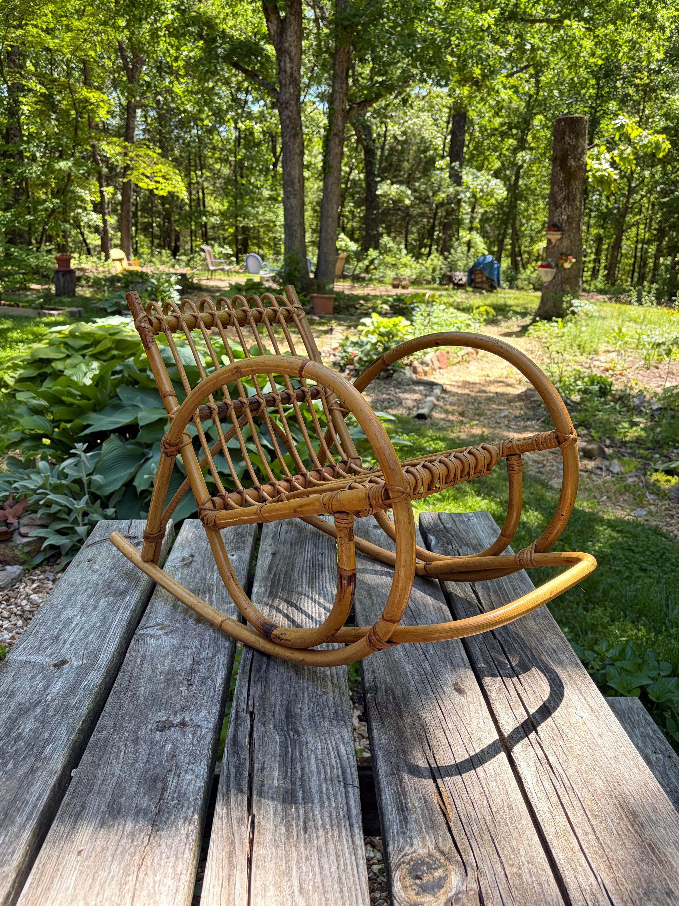 Bamboo Child Chair - Etsy