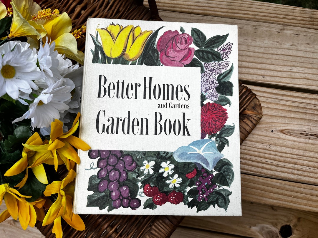 Vintage Better Homes & Gardens Garden Book, 1954 Edition - Etsy