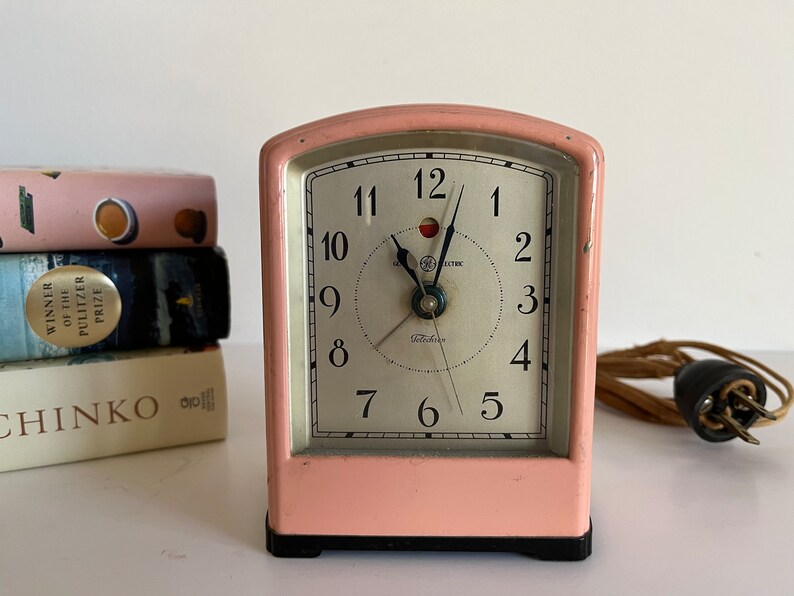 1930s Telechron Electric Alarm Clock Art Deco Alarm Clock Etsy