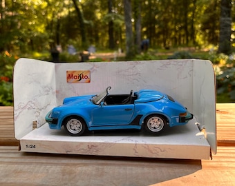 Porsche 911 Speedster 1989 Maisto 1/24 - Etsy