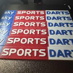 Sky Sports Darts Sign