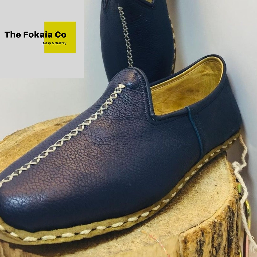 Handmade Ottoman Turkish Leather Sandals Leather Birthday Etsy