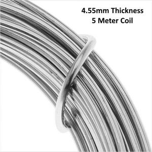 5 meters aluminium 4.55mm modelling craft jewellery wire armature bendable arts