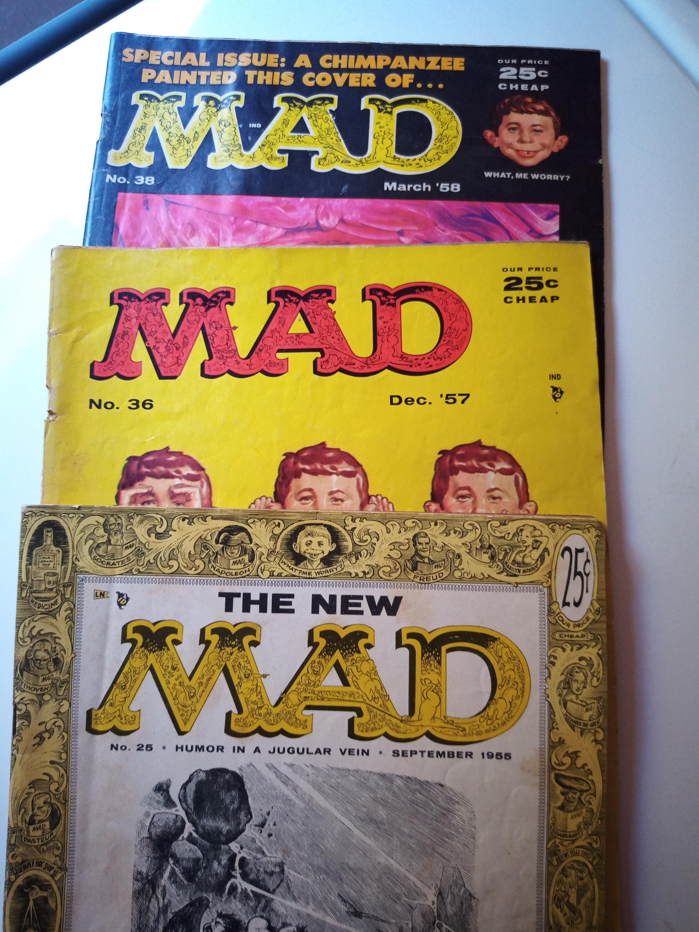Vintage mad magazine - Etsy 日本