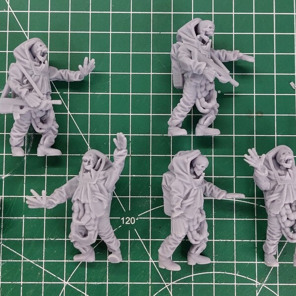 54mm Resin Figures Etsy