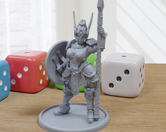 Amazon - 3D Printed Minifigures for Fantasy Miniature Tabletop Games, TTRPG, DND, Frostgrave