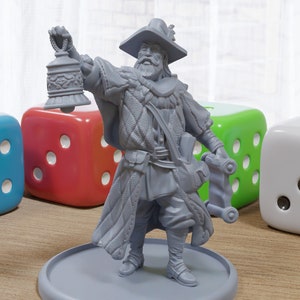 Town Official - Medieval Townsfolk / Villagers - 3D Printed Minifigures for Tabletop Role Playing Miniature Games 28mm / 32mm Scale