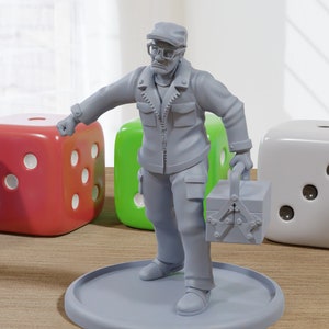 Mechanic - 3D Printed Minifigures for Gangster Miniature Tabletop Games, TTRPG