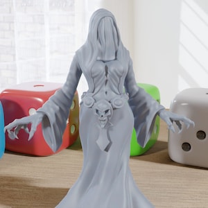 Nepeste - Minifigura impresa en 3D - Proxy Minis para DnD, Baldur's Gate, juegos de rol de fantasía de mesa - Escala de 28 mm/32 mm/75 mm
