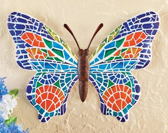 Mosaic Butterfly Decor