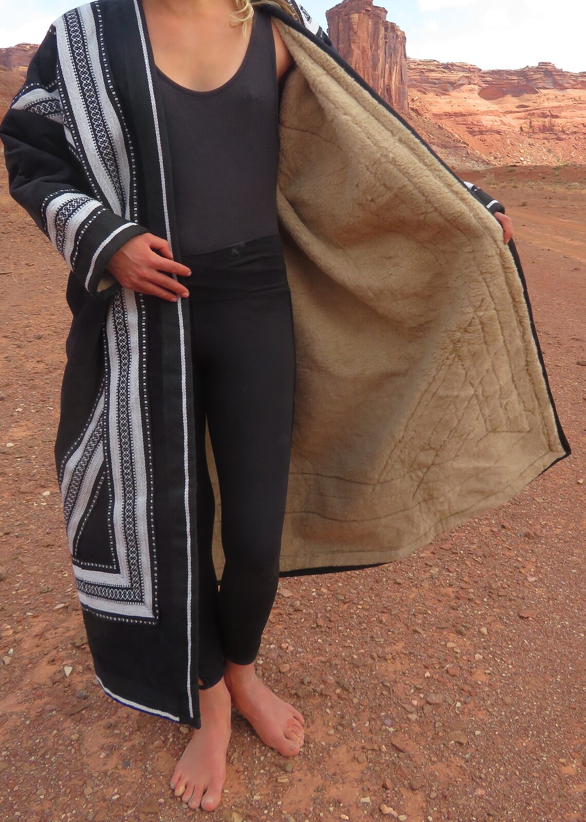 Camel Hair Desert Bedouin Robe Unisex Etsy