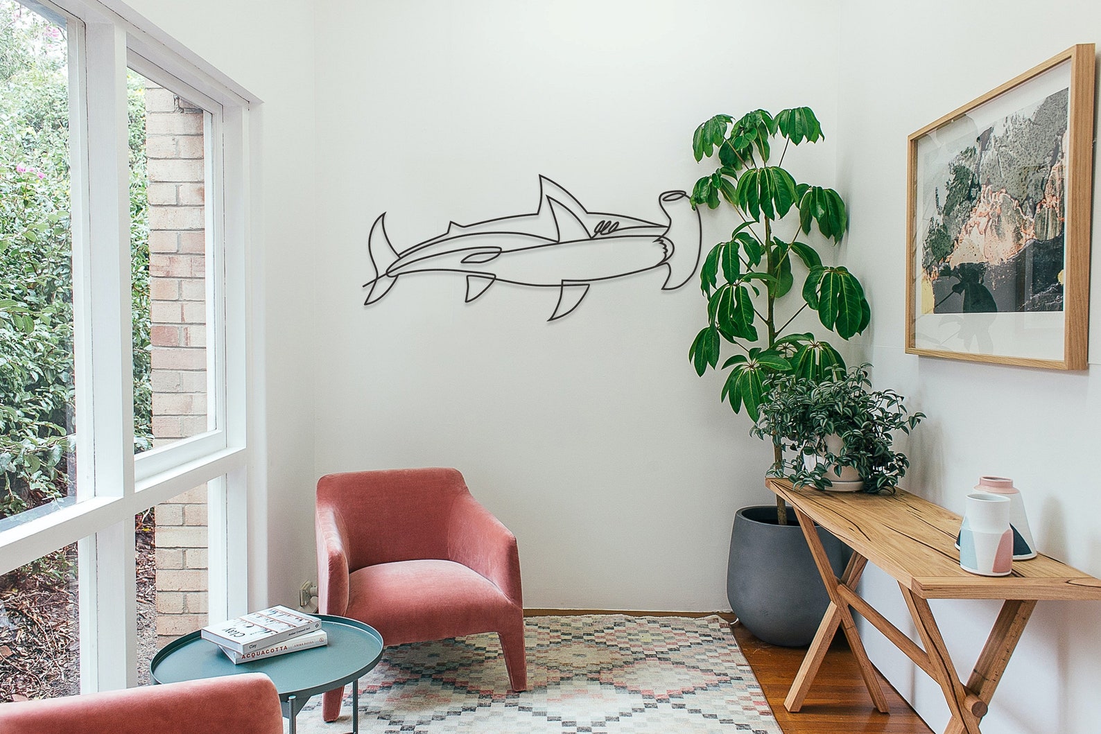 Hammerhead Shark Wall Art Metal Wall Decor Wall Decor Wall Etsy
