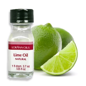 Lime Oil, Natural Flavor 1 Dram