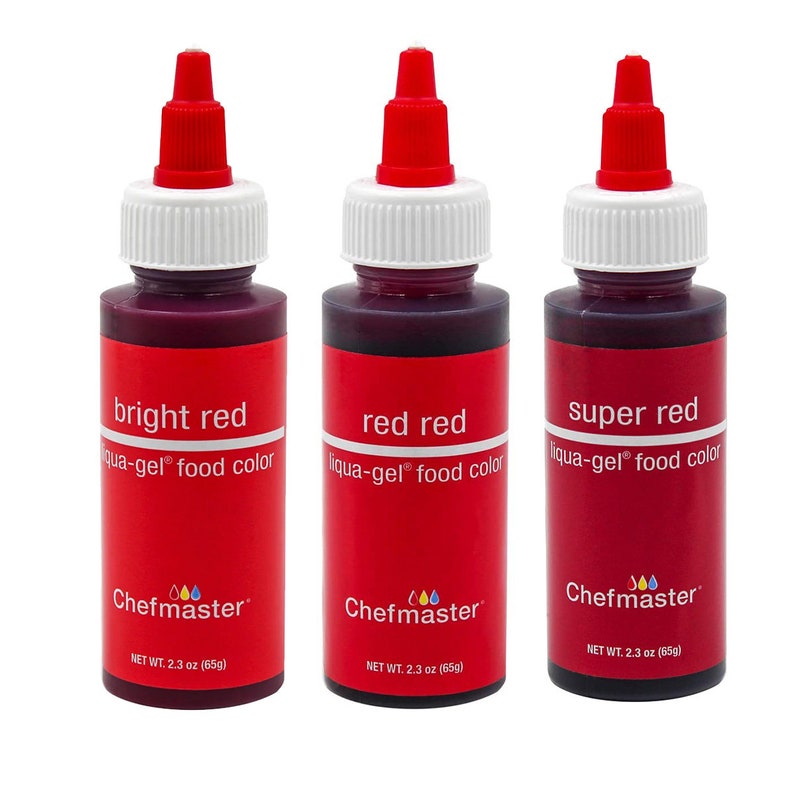 Chefmaster Liqua-gel Food Coloring - Etsy