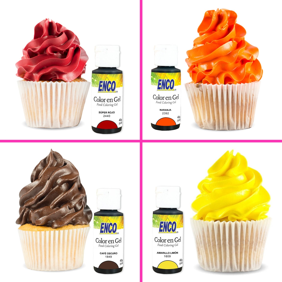 Enco Gel Food Coloring With No Taste - Etsy