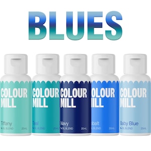 Colour Mill - All Colors. Candy Coloring, Oil Based Coloring, Buttercream Coloring, Fondant Coloring